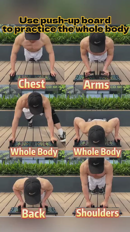 18 in 1 Pushup Board (Full Body Workout)